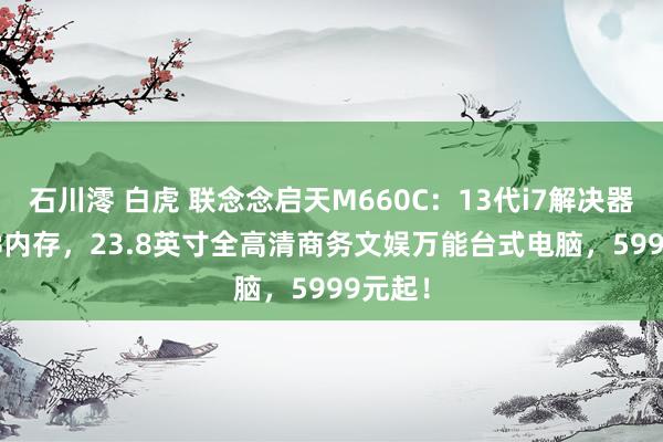 石川澪 白虎 联念念启天M660C：13代i7解决器+16GB内存，23.8英寸全高清商务文娱万能台式电脑，5999元起！