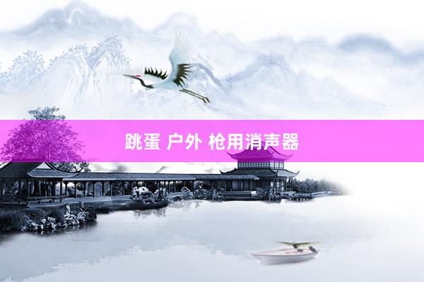 跳蛋 户外 枪用消声器